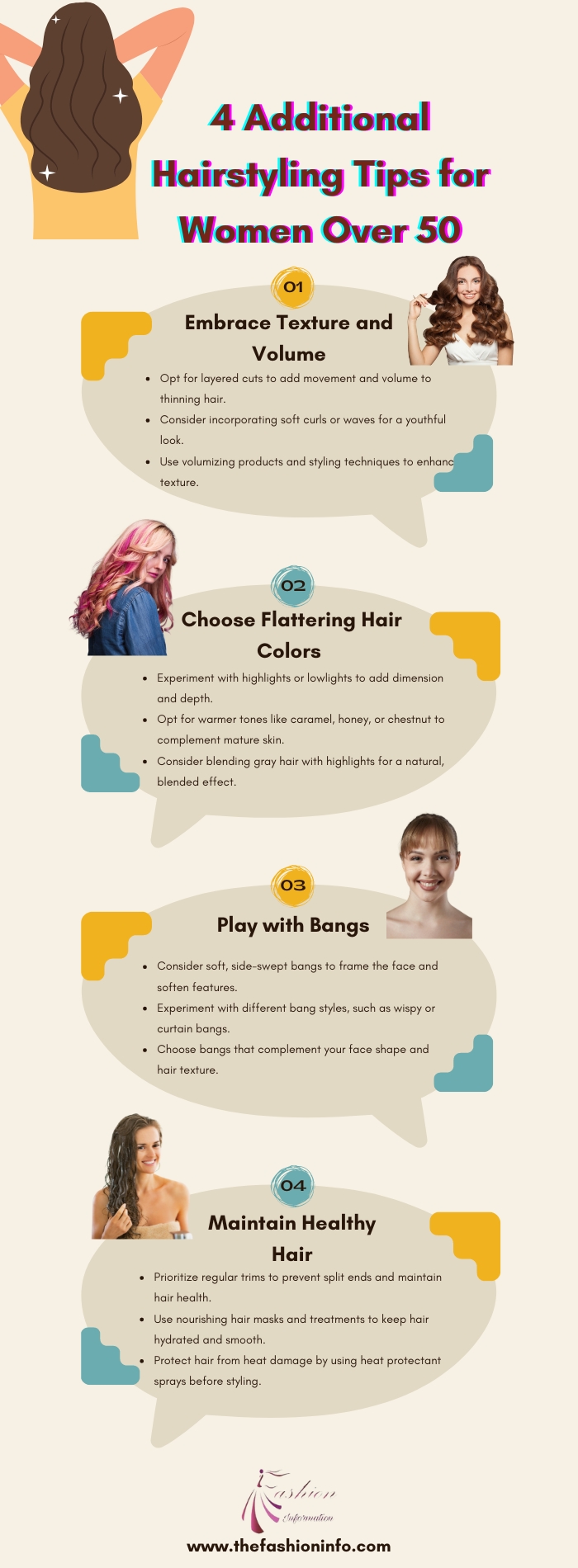 4 Additional Hairstyling Tips for Women Over 50