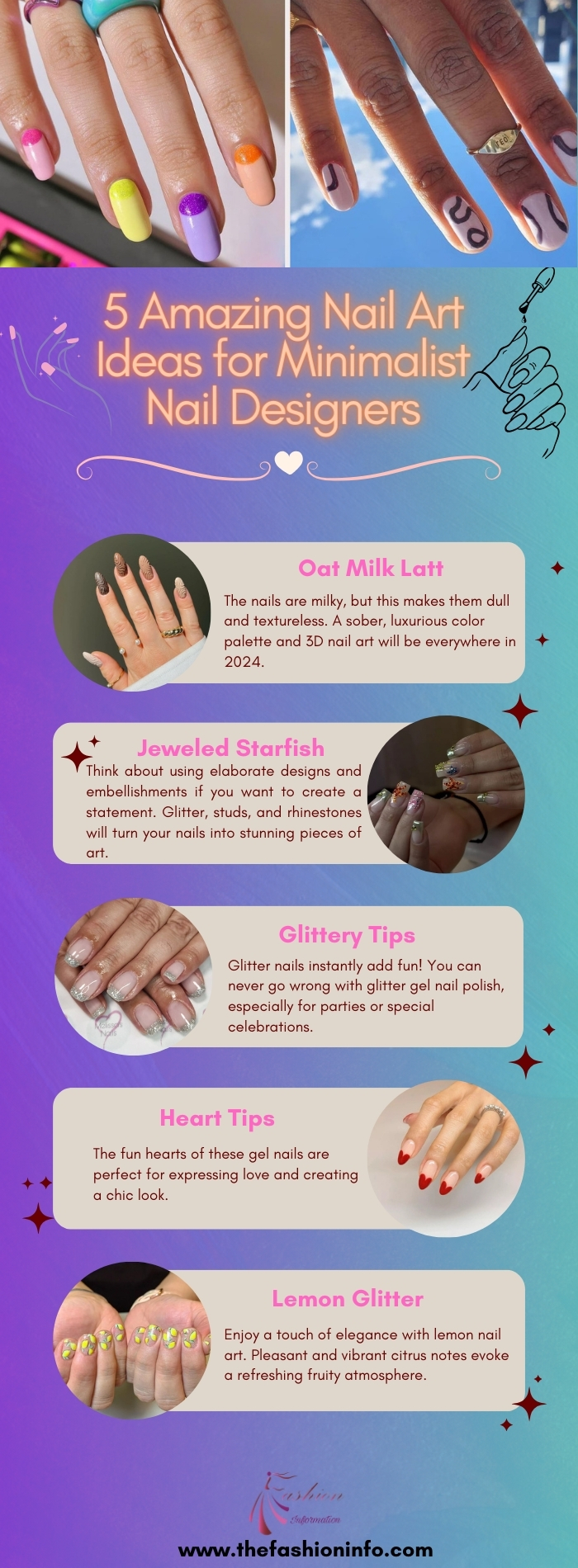 5 Amazing Nail Art Ideas for Minimalist Nail Designers