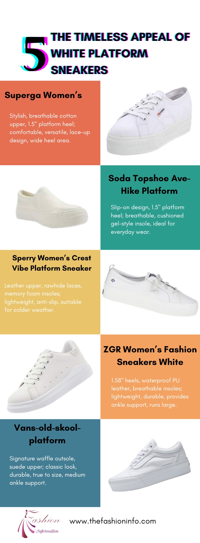 5 The Timeless Appeal of White Platform Sneakers