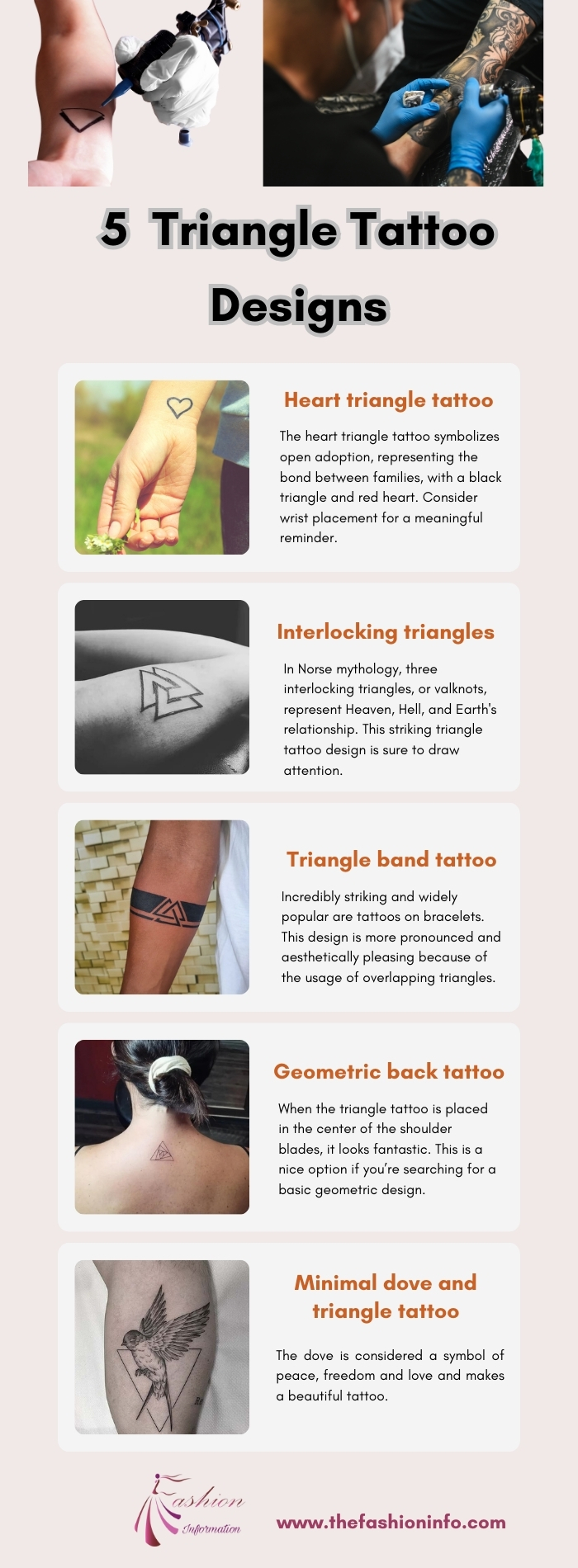 5 Triangle Tattoo Designs
