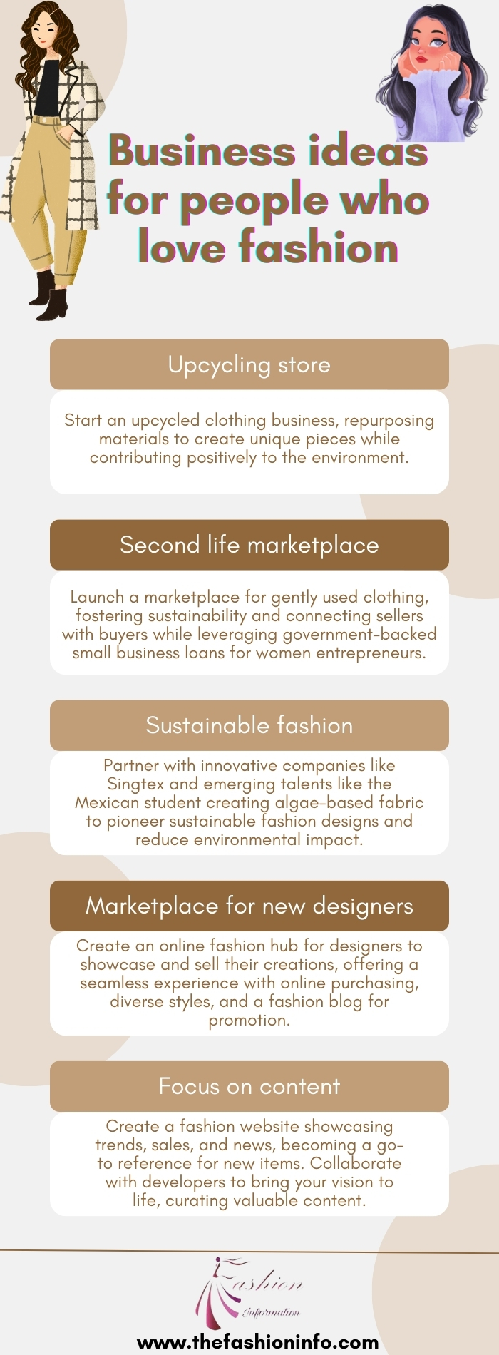 Business ideas for people who love fashion
