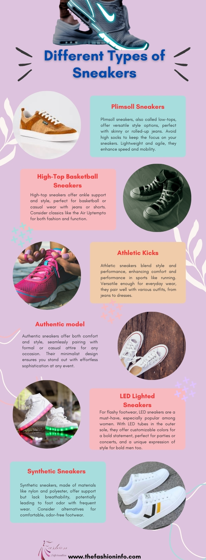 Different Types of Sneakers