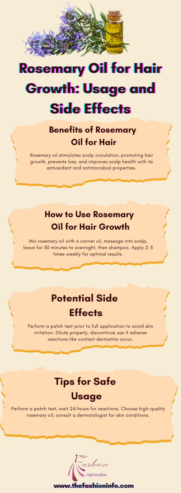 Rosemary Oil for Hair Growth Usage and Side Effects