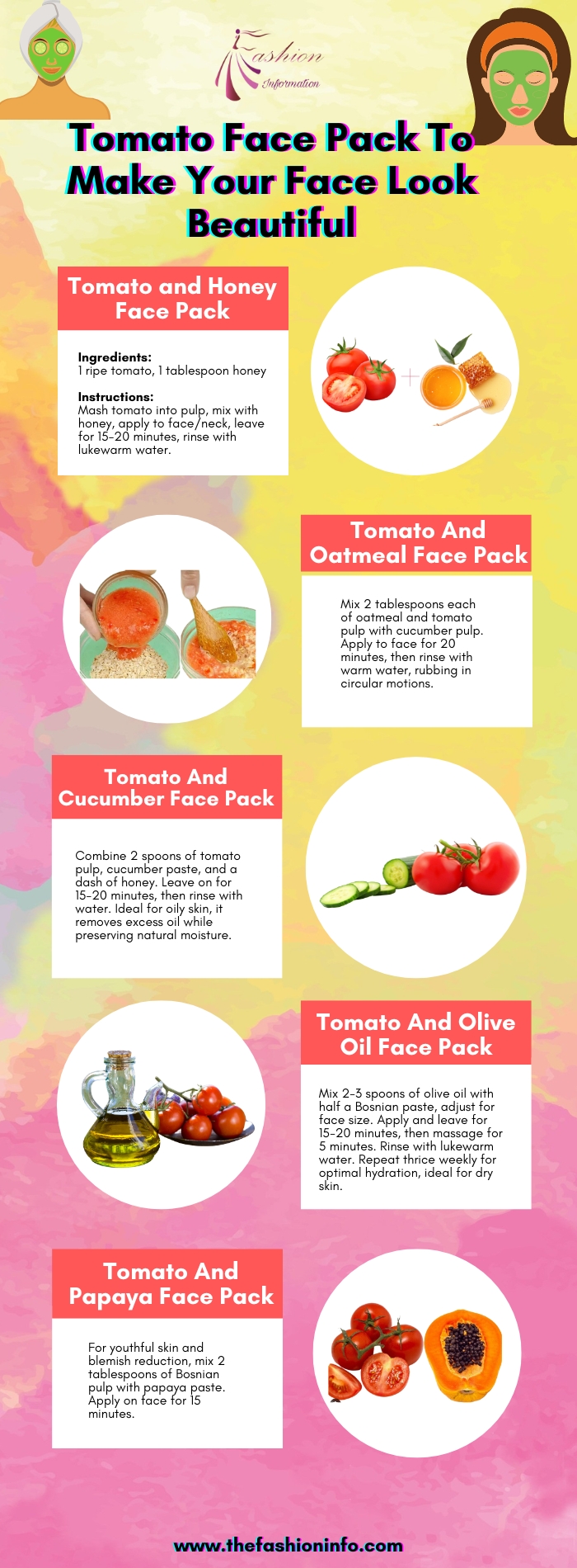 Tomato Face Pack To Make Your Face Look Beautiful