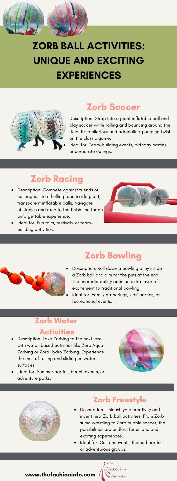 Zorb Ball Activities: Unique and Exciting Experiences